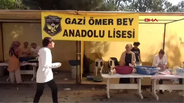 Tekirdağ okul yararına mekik günü düzenlediler