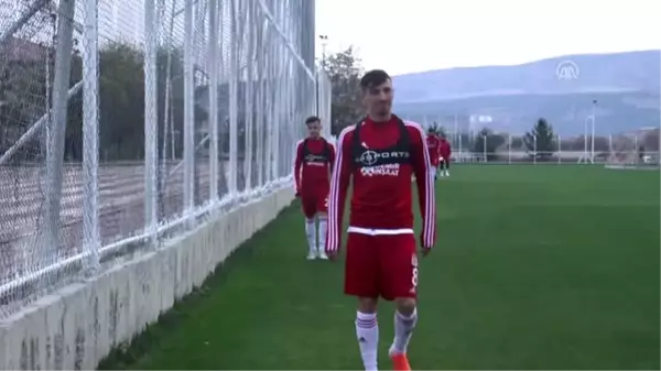 Sivasspor'da Başkent Akademi maçı hazırlıkları - SİVAS