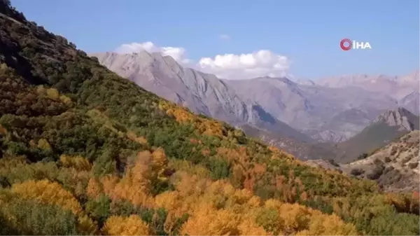 Tunceli'de sonbaharla gelen 