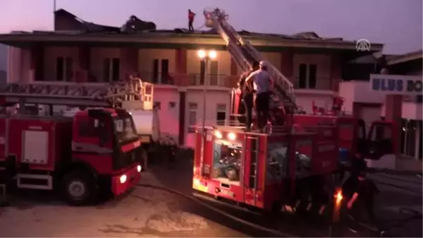 Bartın'da otel yangını