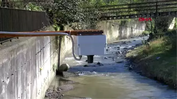 Rize karadeniz'de ani dere taşkınları 'erken uyarı sistemi' ile öğrenilecek