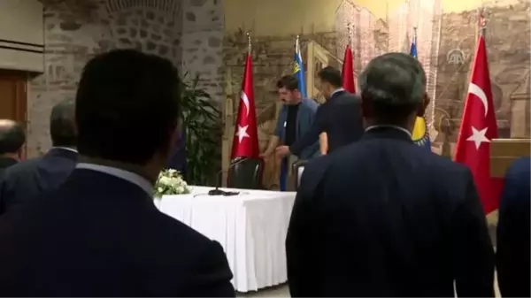 Türkiye-Kazakistan Karma Ekonomik Komisyonu Toplantısı - İmza töreni