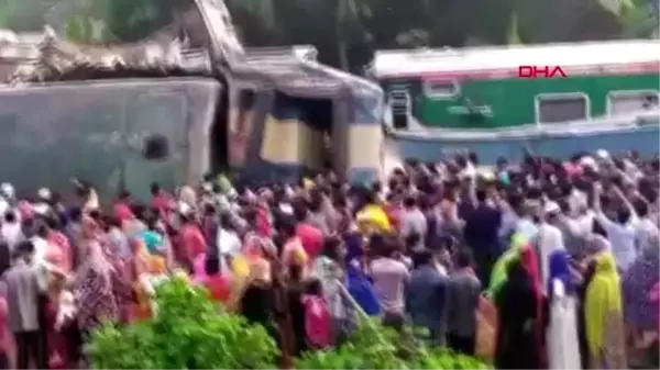 Bangladeş'te tren kazası 15 ölü, 60'tan fazla yaralı