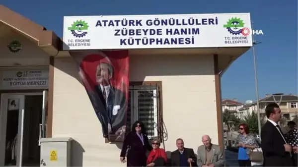 Ergene Zübeyde Hanım Kütüphanesi açıldı