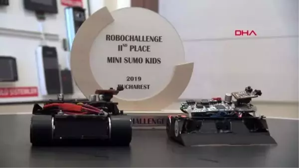 Sivas parçalarını kendileri ürettikleri robotla, dünya 2'ncisi oldular