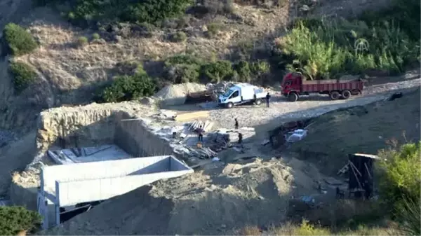 Karaburun'daki sit alanına yapılan inşaatta yıkım başladı