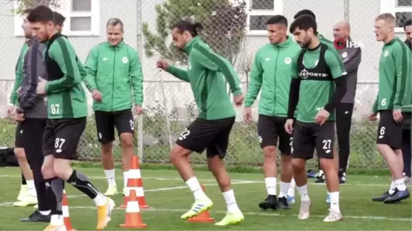 Konyaspor Beşiktaş maçı hazırlıklarına yeniden başladı