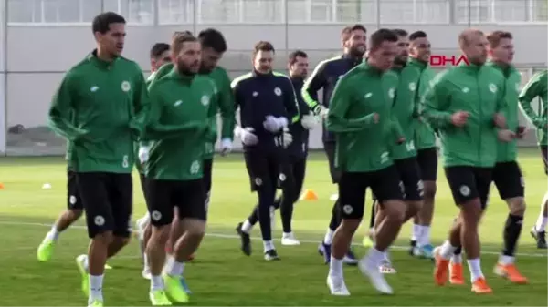 Spor konyaspor'da beşiktaş maçının hazırlıkları sürüyor