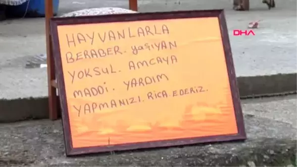 Rize inşaat alanına kurduğu barakada inzivaya çekildi