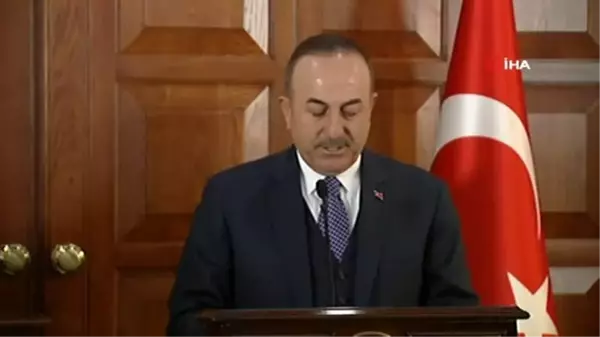 Bakan Çavuşoğlu: 