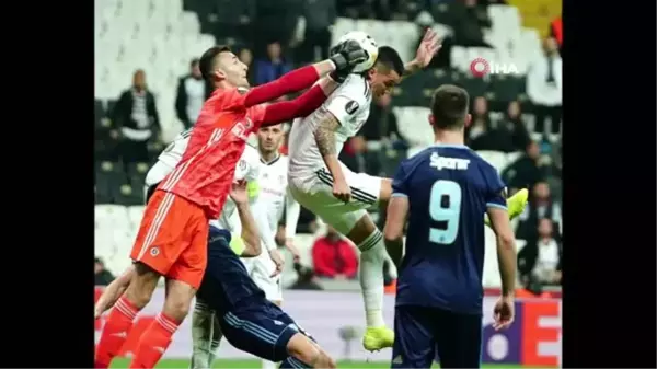 Beşiktaş - Slovan Bratislava maçından kareler -2-