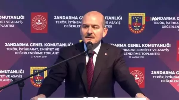 İçişleri Bakanı Süleyman Soylu: 