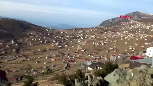 Trabzon sisdağı yaylası'nda kaçak yapı yıkımı