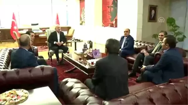 Kılıçdaroğlu, TISİAD heyetini kabul etti