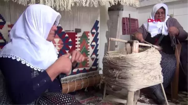 Kayseri sarız'ın bin yıllık kilimleri yeniden dokunuyor