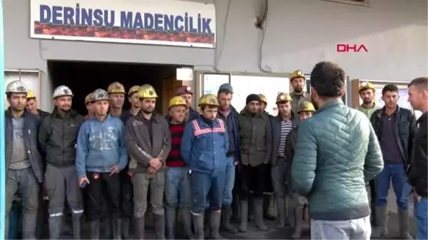 Dünya madenciler günü'nde yerin altında mesai