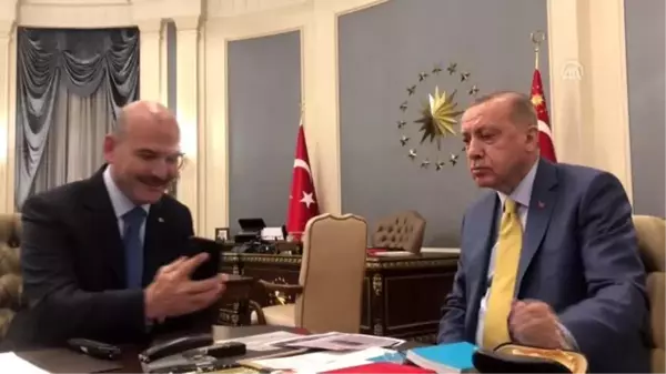 Cumhurbaşkanı Erdoğan, terör örgütü PKK'nın elinden kurtarılan Cafer Ceylan'ın ailesiyle görüştü