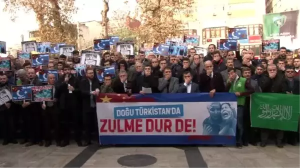 Çin'in Doğu Türkistan politikaları protesto edildi - KOCAELİ - DÜZCE