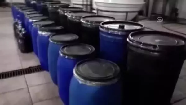 117 bin 800 litre kaçak içki ele geçirildi