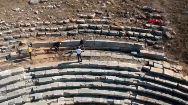 Isparta pisidia'daki tarihi tiyatro ziyarete açılacak