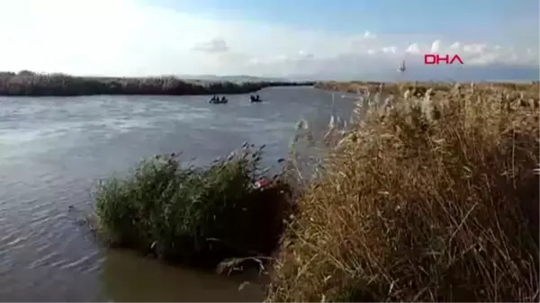 İzmir amatör balıkçı gediz nehri'nde kayboldu