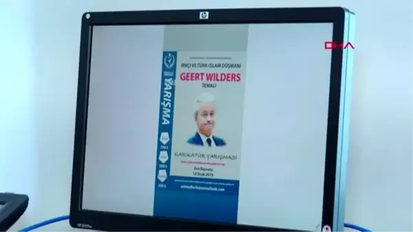 Erzurum geert wilders konulu karikatür yarışması