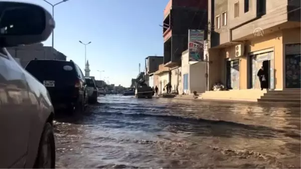 Hafter milislerinin saldırıları Trablus'un işlek mahallelerini 