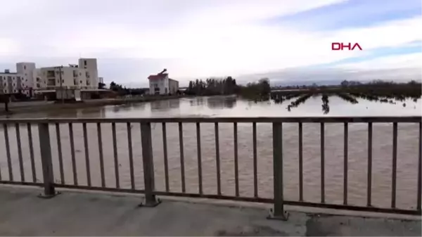 Antalya iki günlük yağış antalya'yı vurdu