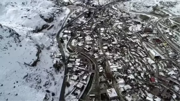 Tarihi yapılarıyla ünlü Sille'de kış güzelliği - KONYA