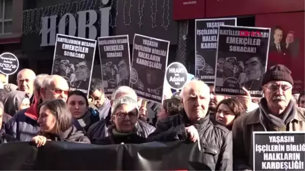 İzmir gazeteci hrant dink, izmir'de anıldı