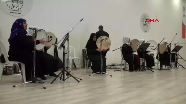 Şanlıurfa siverek'te kadınlara yönelik ilahi konseri düzenlendi