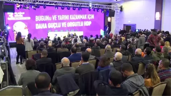 HDP'nin 3. Olağan Büyük Konferansı başladı