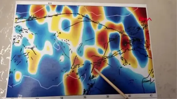 Van 4 yıl önce hazırlanan gerilim haritası, elazığ depremini işaret ediyor