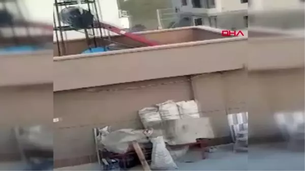 Mersin 'uçan torbacı', ayağını kırınca yakalandı