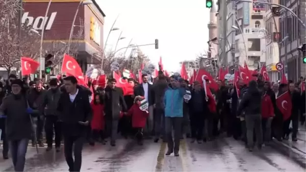 ABD'nin sözde barış planı protesto edildi