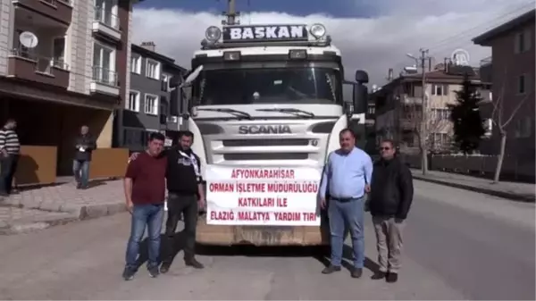 Elazığ ve Malatya'daki depremzedelere yardım