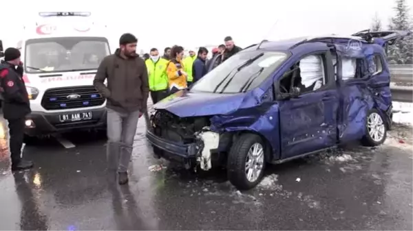 Anadolu Otoyolu'nda trafik kazası: 1 ölü, 3 yaralı