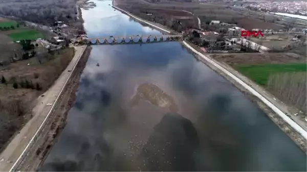 Edirne doğu'da kar esareti, edirne'de kuraklık endişesi