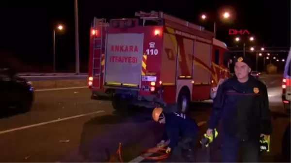 Ankara'da 2 ayrı trafik kazası 5 yaralı