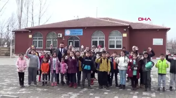 Iğdır öğrenciler, sokak hayvanlarını unutmadı