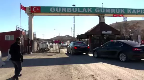 Ağrı sağlık bakanı yardımcısı halil eldemir incelemelerde bulunmak üzere gürbulak sınır kapısına...