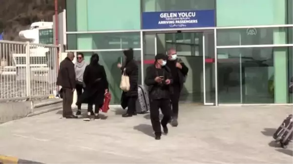 Sarp Sınır Kapısı'nda koronavirüse karşı önlemler alındı