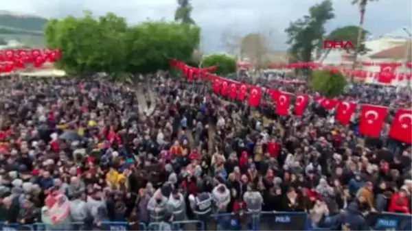 Mersin şehidi osman ak son yolculuğuna uğurlandı