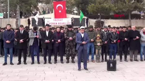 Yozgat'ta şehitler için gıyabi cenaze namazı