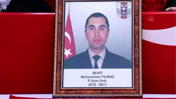 Şehit Uzman Onbaşı Muhammed Yılmaz, son yolculuğuna uğurlandı (2)