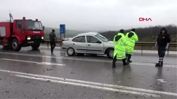 KOCAELİ Kontrolden çıkan otomobile arkadan gelen cip çarptı: 1 ölü, 1 yaralı