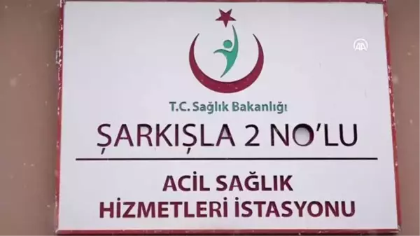 Şarkışla'da hastane çalışanlarından 