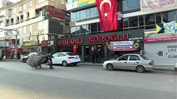 Sağlık çalışanlarına ücretsiz çorba ikramı