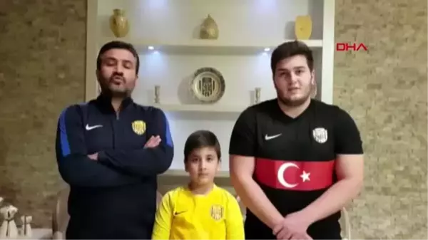 SPOR Ankaragücü'nde Başkan Fatih Mert ve futbolculardan 'evde kal' mesajı