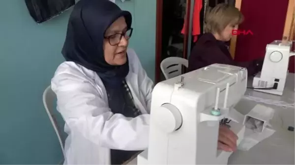 MERSİN Anamur Belediyesi, maske üretimine başladı